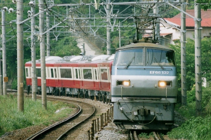 [京浜急行2100系甲種]